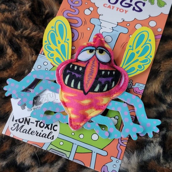 Cat Toy Splatter Bugs w organic catnip.. ea. New! - Picture 2 of 2